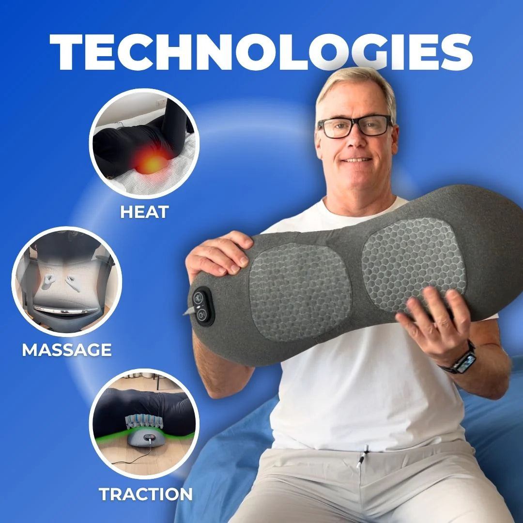 SilkAura™ 3-in-1 Back Massager